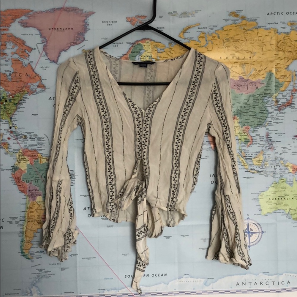 Boho crop top